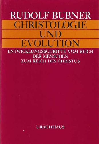 Christologie und Evolution