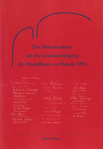 Der Menschenkreis um die Grundsteinlegung des Modellbaus zu Malsch 1909