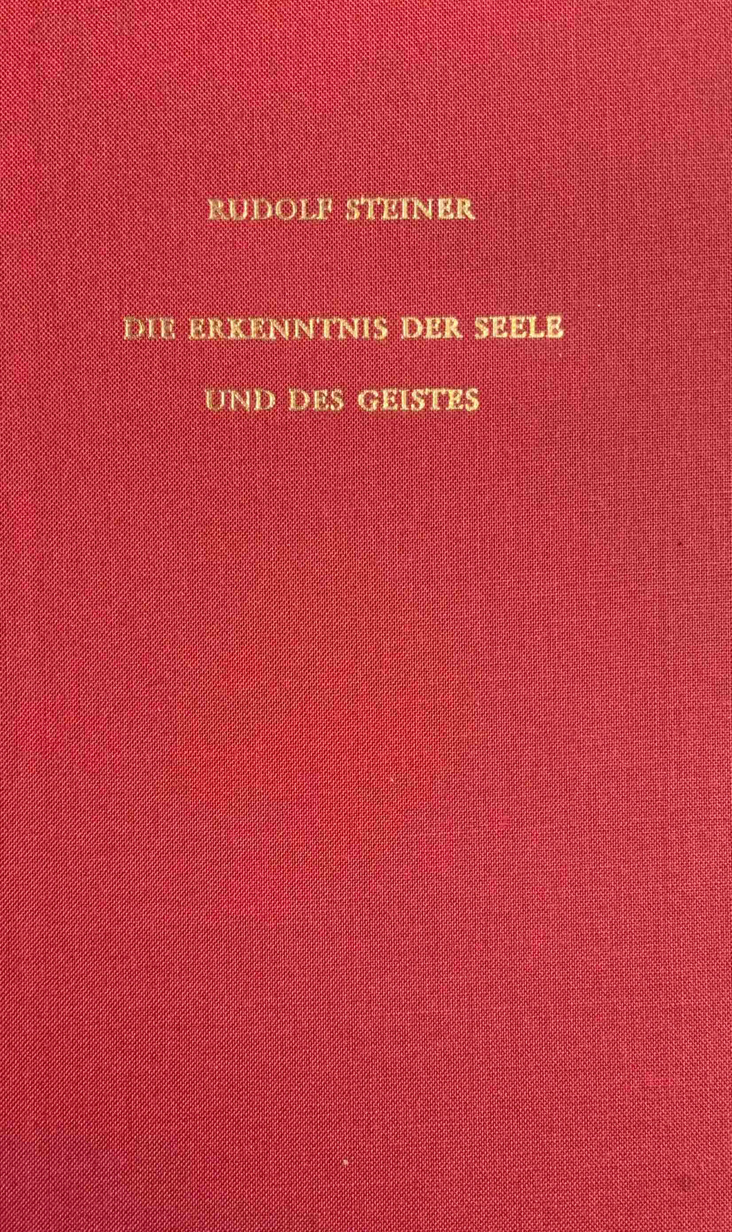 Die Erkenntnis der Seele und des Geistes