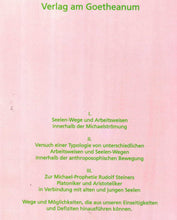 Laden Sie das Bild in den Galerie-Viewer, Die Michael-Prophetie Rudolf Steiners zur Jahrtausendwende