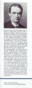 Die geistige Führung des Menschen und der Menschheit