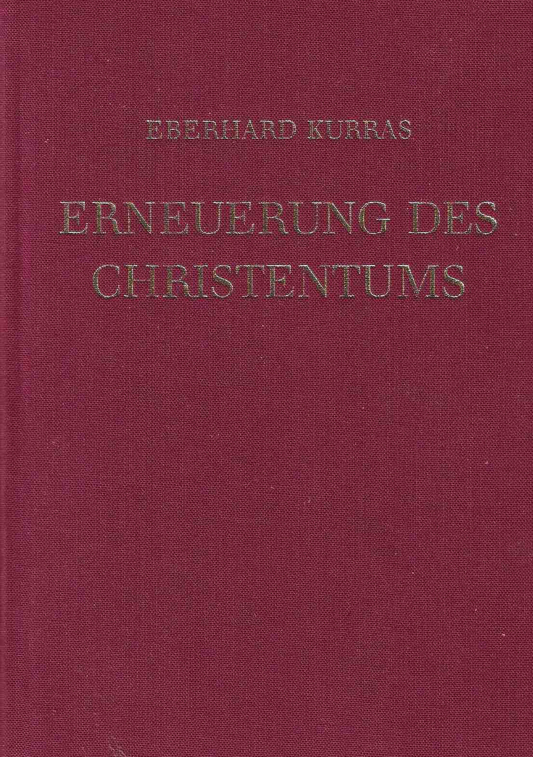 Erneuerung des Christentums