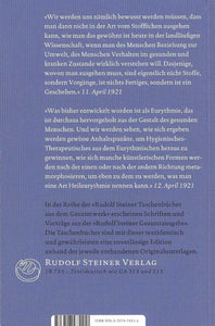 Geisteswissenschaftliche Gesichtspunkte zur Therapie - Heileurythmie