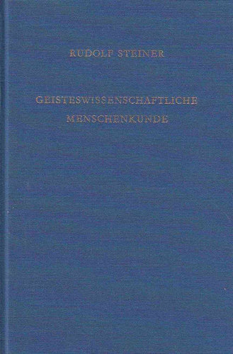 Geisteswissenschaftliche Menschenkunde