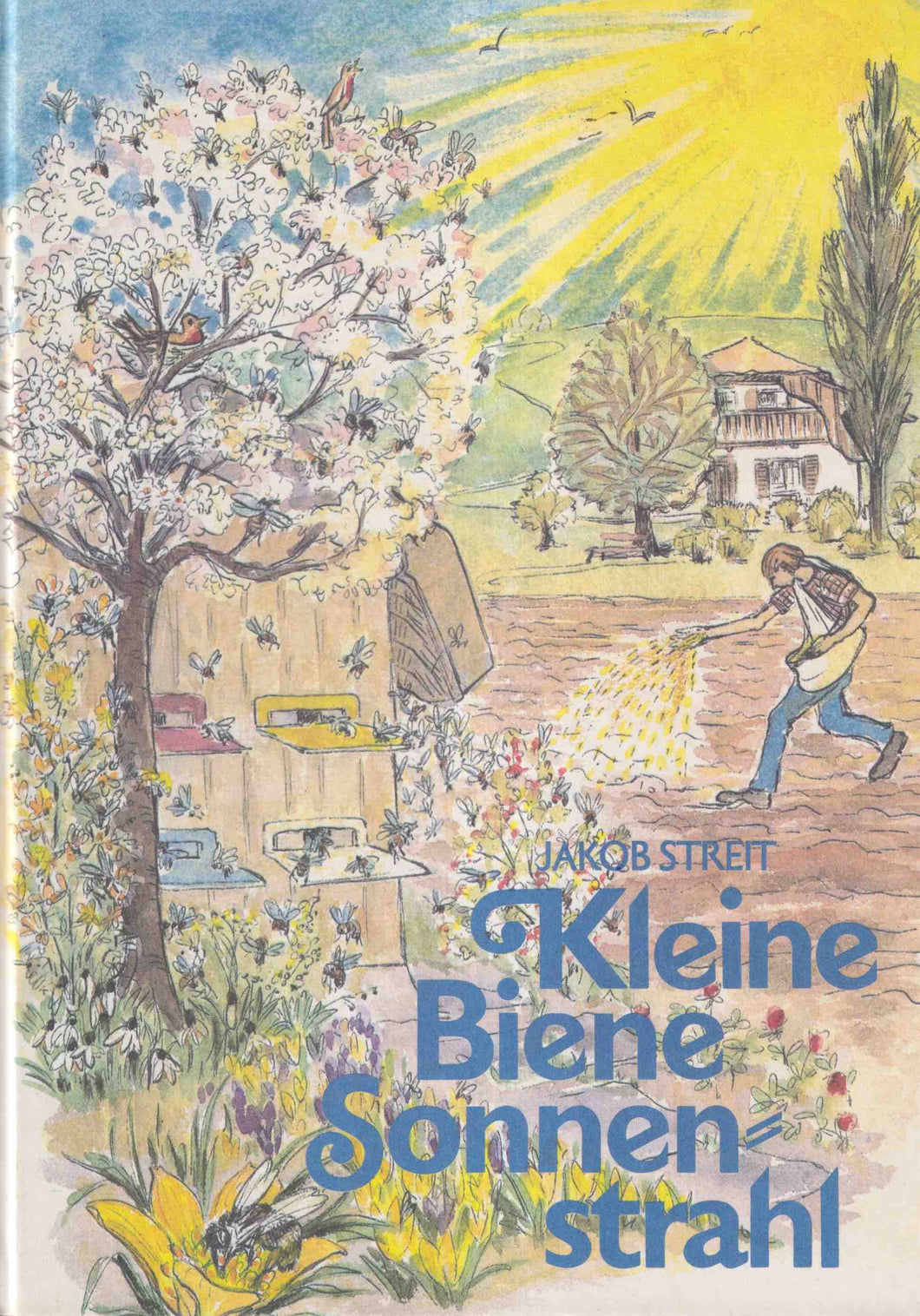 Kleine Biene Sonnenstrahl