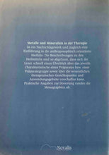 Laden Sie das Bild in den Galerie-Viewer, Metalle und Mineralien in der Therapie