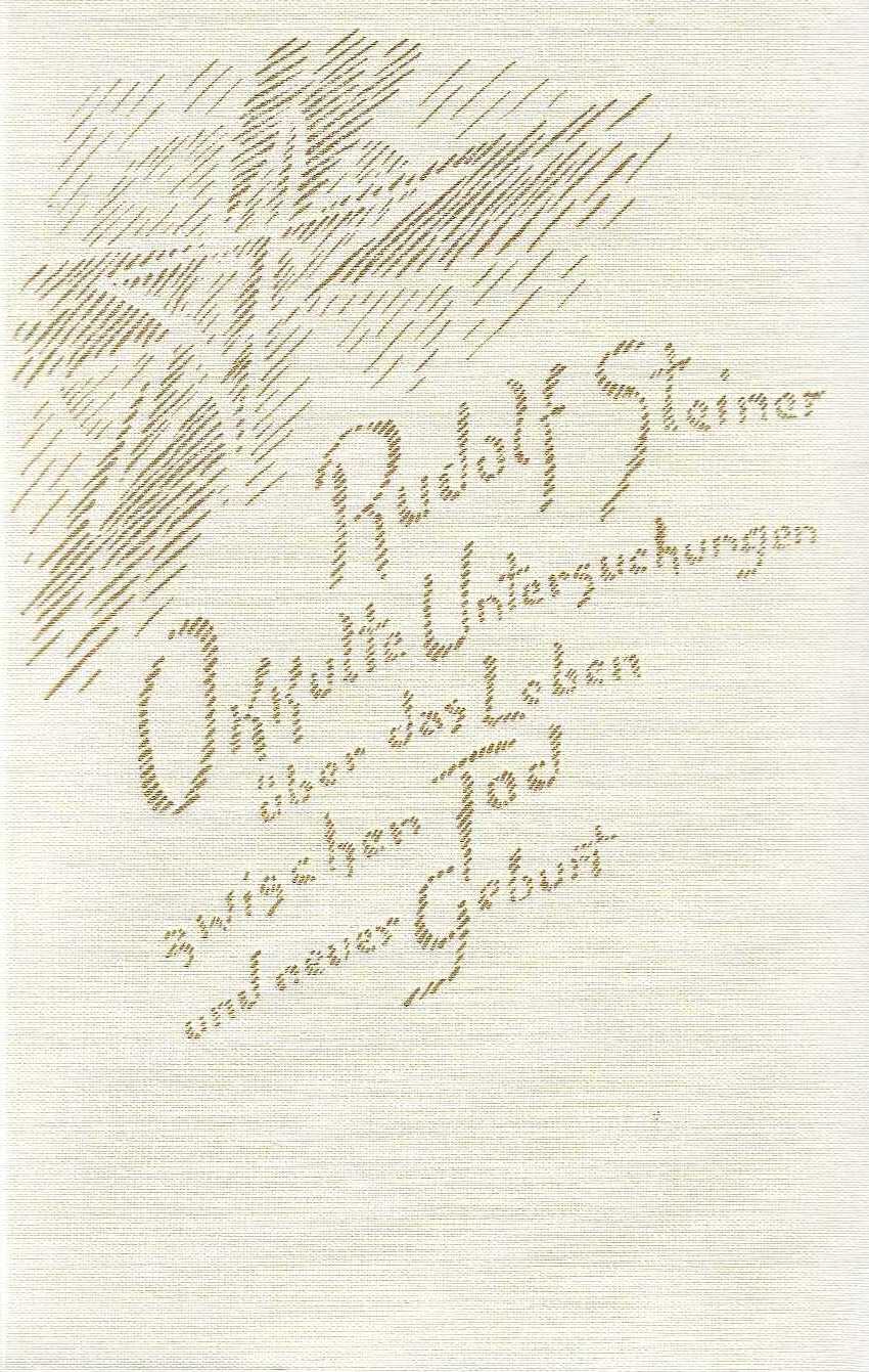Okkulte Untersuchungen über das Leben zwischen Tod und neuer Geburt