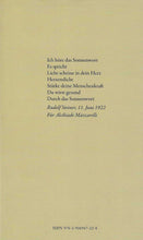 Laden Sie das Bild in den Galerie-Viewer, Patienten-Mediationen von Rudolf Steiner
