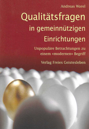 Qualitätsfragen in gemeinnützigen Einrichtungen