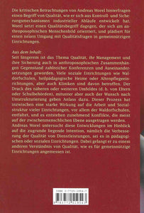 Qualitätsfragen in gemeinnützigen Einrichtungen