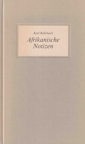 Afrikanische Notizen