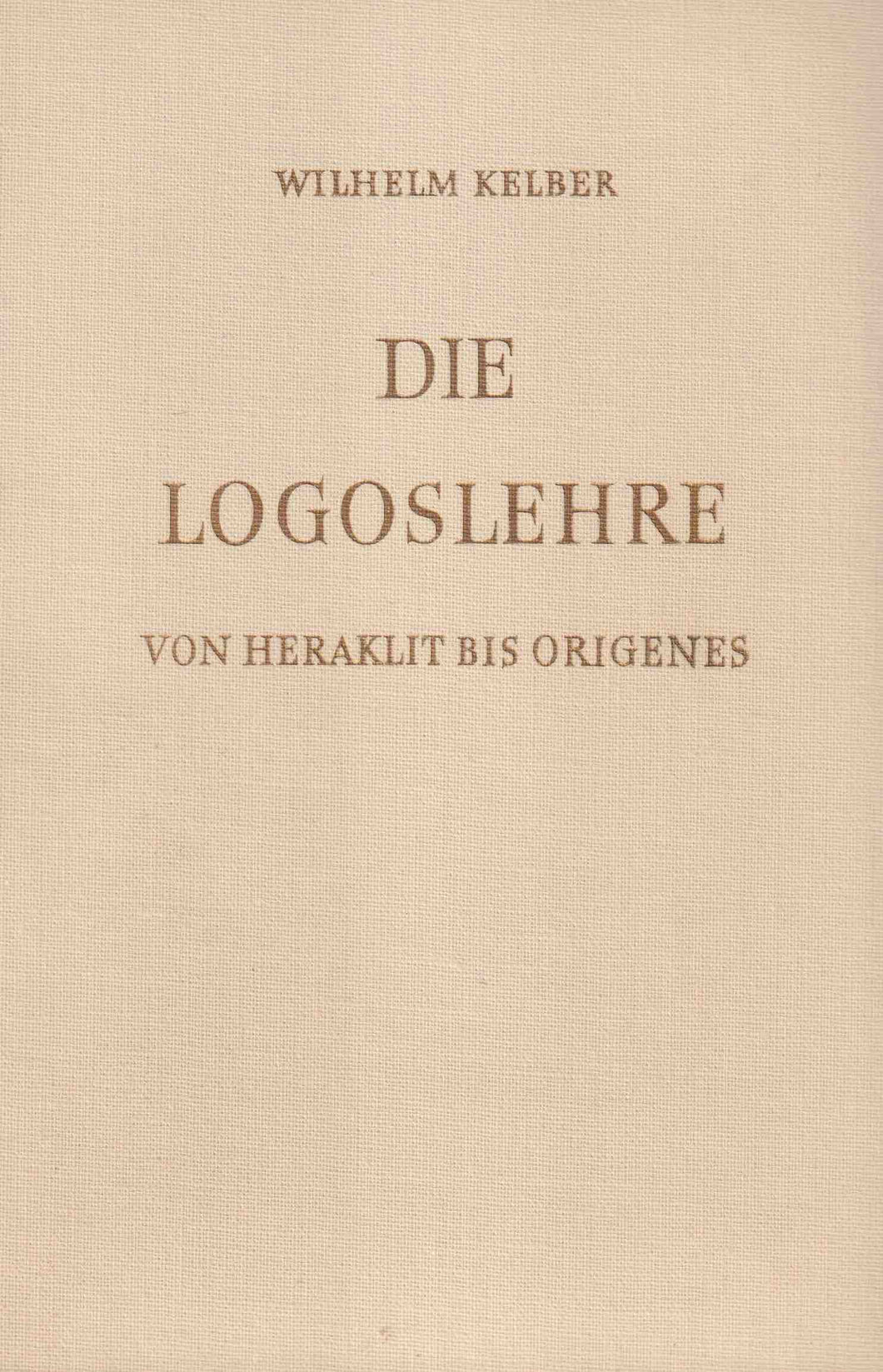 Die Logoslehre