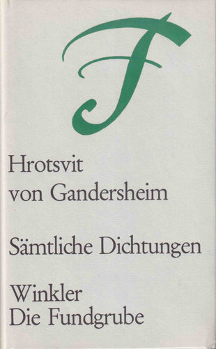 Hrotsvit von Gandersheim
