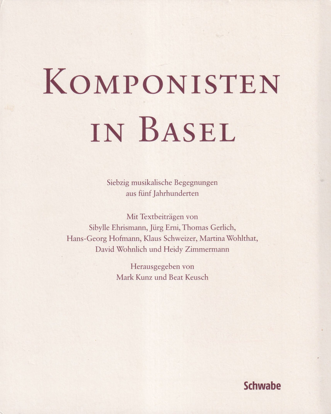 Komponisten in Basel