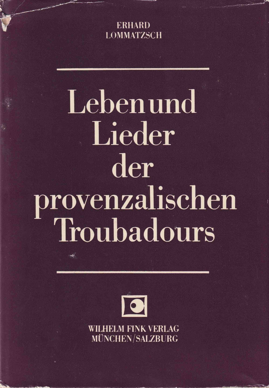 Leben und Lieder der provenzalischen Troubadours