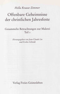 Offenbares Geheimnis der christlichen Jahresfeste