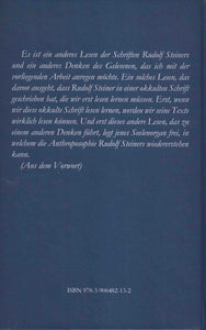 Vom Lesen-Lernen der Schrift Rudolf Steiners